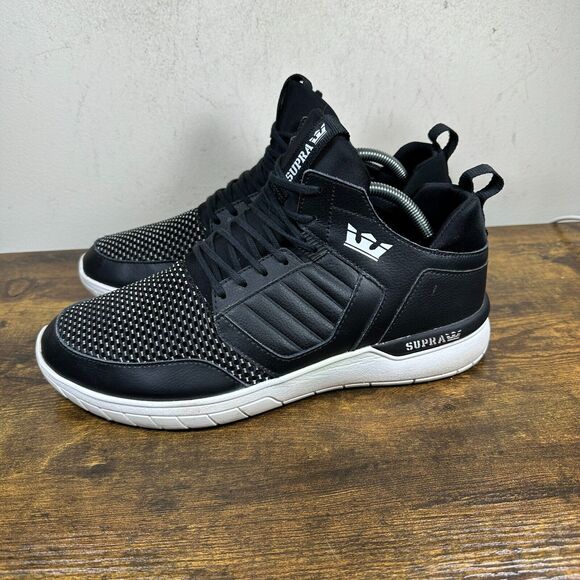 Supra Method Skate Shoe High Top Skate Lace Up Shoes Men's Size 10.5 - Picture 3 of 8